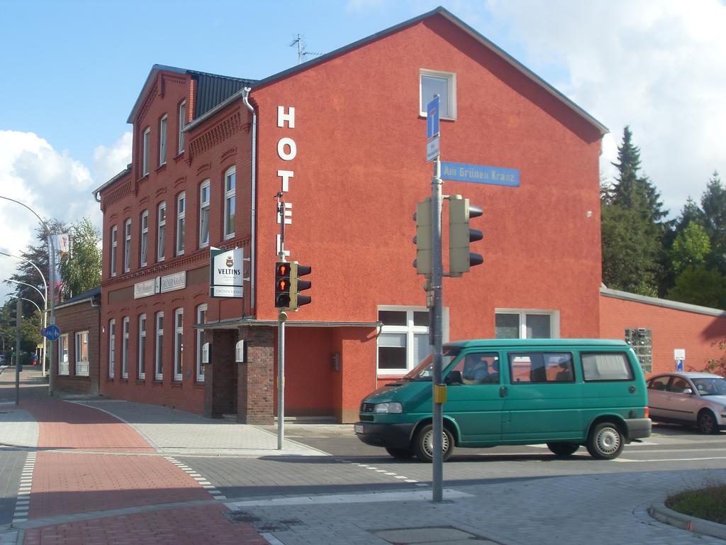 Hotel Gruener Kranz Rendsburg Exterior foto