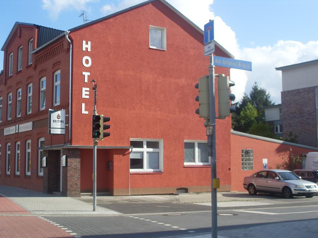 Hotel Gruener Kranz Rendsburg Exterior foto