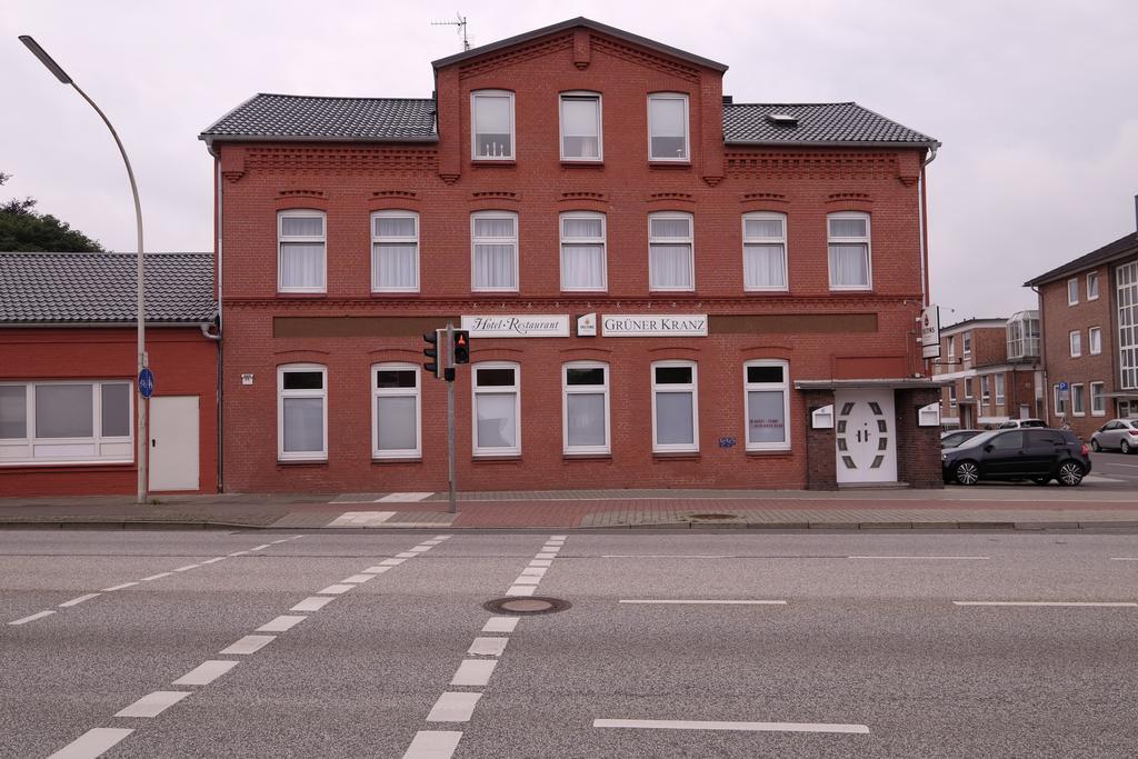 Hotel Gruener Kranz Rendsburg Exterior foto